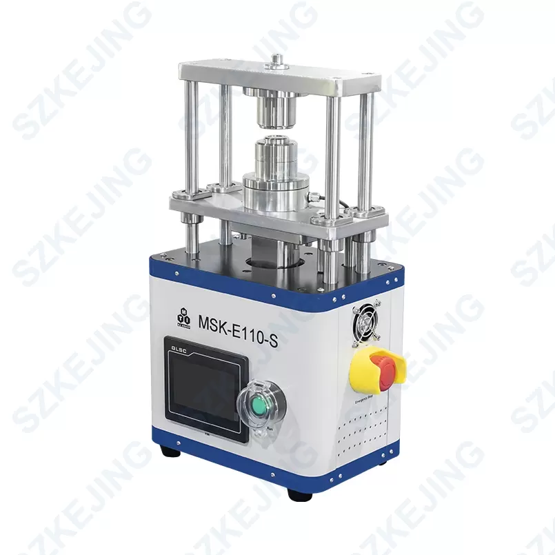 MSK-E110-S-02 Pressure Adjustable Electric Crimping Machine for CR20XX Coin Cells-MSK-E110-S