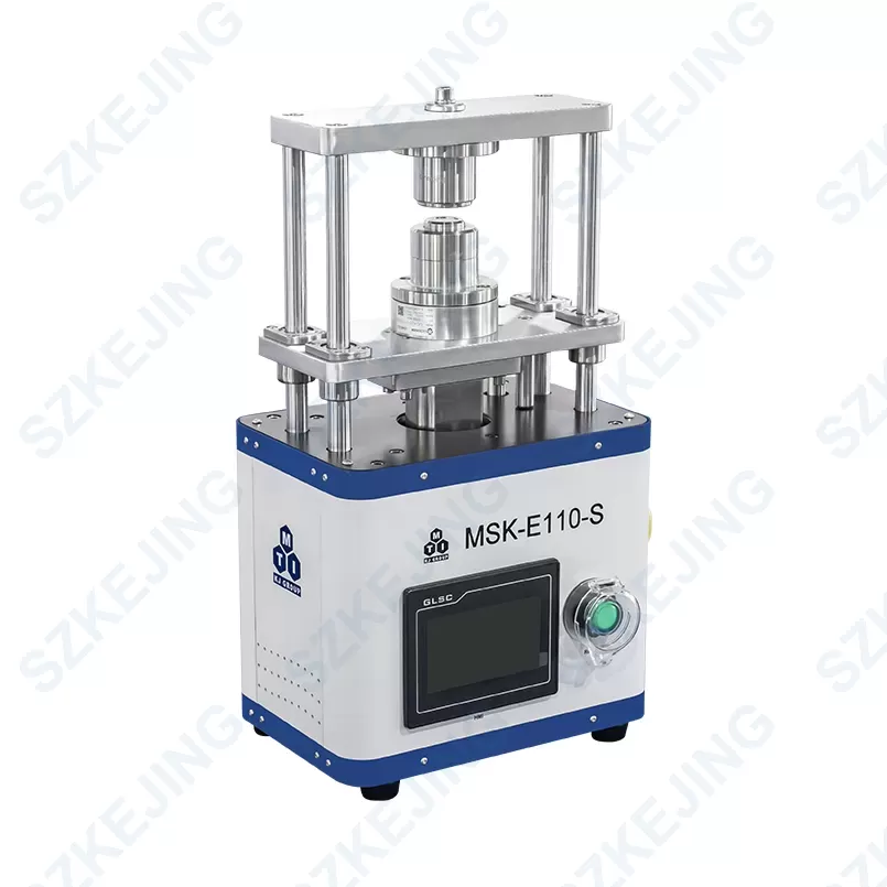 MSK-E110-S-03 Pressure Adjustable Electric Crimping Machine for CR20XX Coin Cells-MSK-E110-S