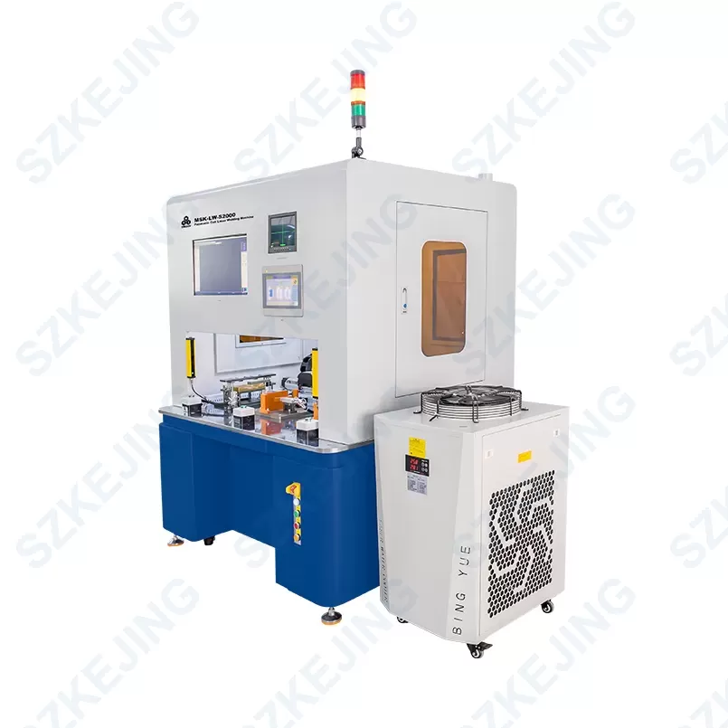 MSK-LW-S2000-03 2KW Laser Welding System for Prismatic Cells (Tab Welding and Top Lid Sealing) and Cylindrical Cells-MSK-LW-S2000