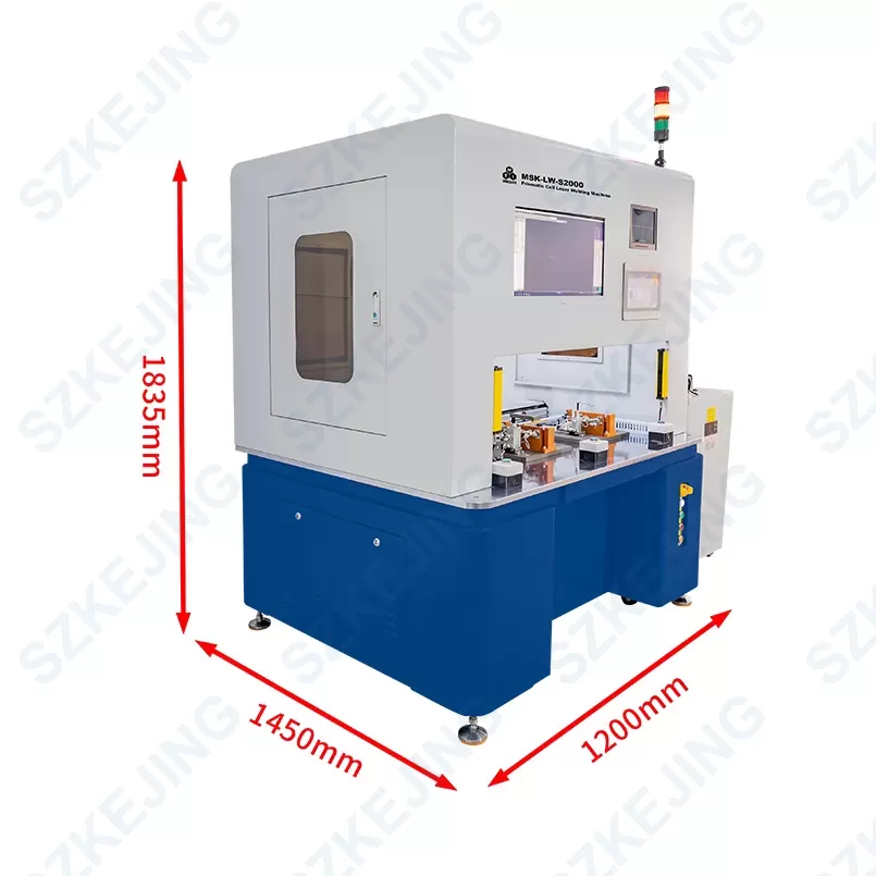 MSK-LW-S2000-06 2KW Laser Welding System for Prismatic Cells (Tab Welding and Top Lid Sealing) and Cylindrical Cells-MSK-LW-S2000