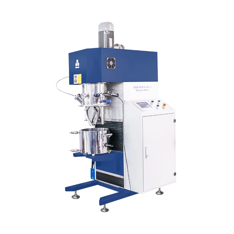 MSK-SFM-9-15L-2 Dual-Shaft Vacuum Planetary Mixer