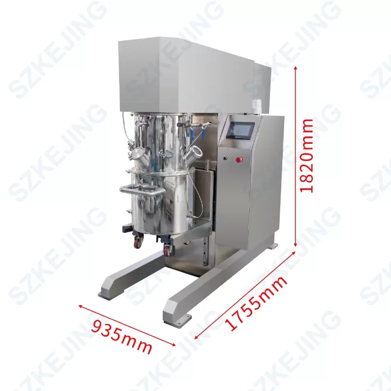 4 Dispersing-Shaft Vacuum Planetary Mixer MSK-SFM-9-30S