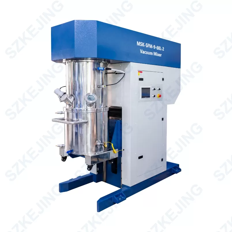 MSK-SFM-9-60L-2 Dual-Shaft Vacuum Planetary Mixer