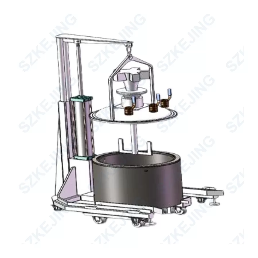 A9 MT-SFM-9-60L 60LTransfer Tank with Pneumatic Lifting System