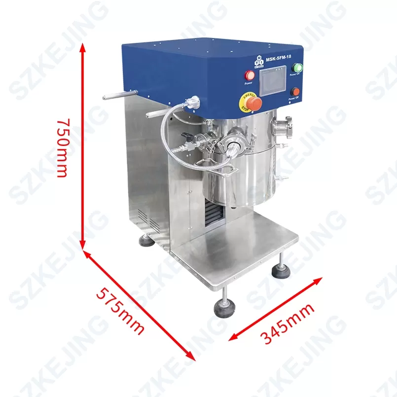 Dual Planetary Vacuum Mixer MSK-SFM-18