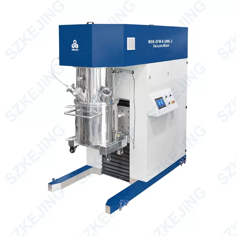 MSK-SFM-9-100L-2-03 MSK-SFM-9-100L-2 Dual-Shaft Vacuum Planetary Mixer