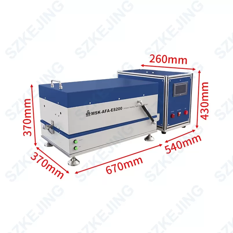 水印模板@1x_1 MSK-AFA-ES200 Compact Tape Casting Coater with Vacuum Chuck, Adjustable Film Applicator & infrared Dryer Cover