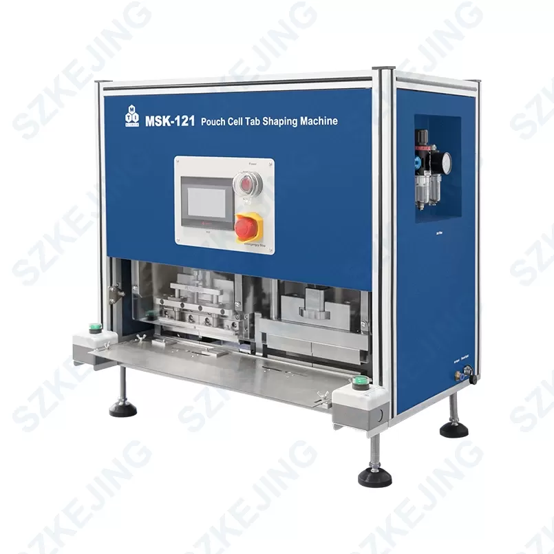 Pouch Cell Current Collector Tab Shaping Machine - MSK-121