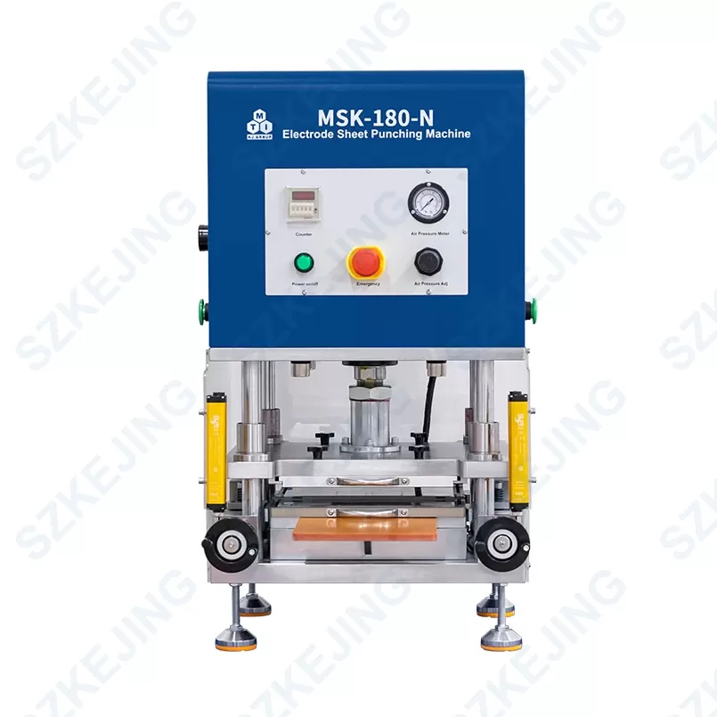 Semi-Automatic Die Cutter for Pouch Cell Electrode Sheet - MSK-180-N