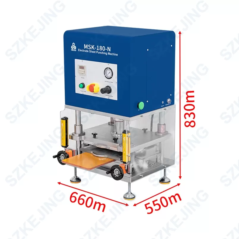Semi-Automatic Die Cutter for Pouch Cell Electrode Sheet - MSK-180-N