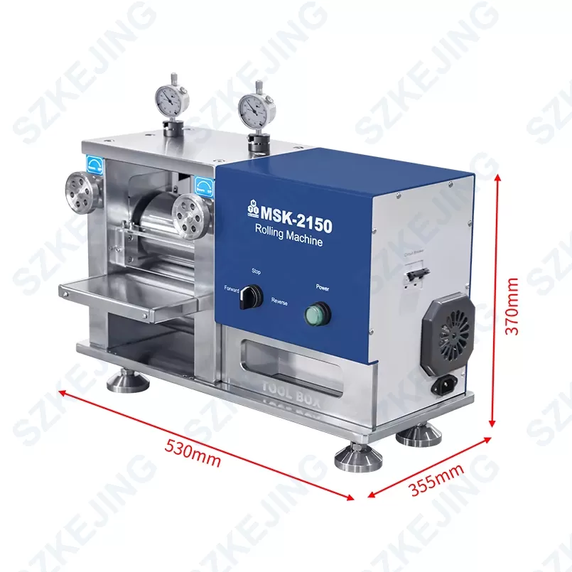 Electric Precision Rolling Press with Tool Box - MSK-2150 (220V)