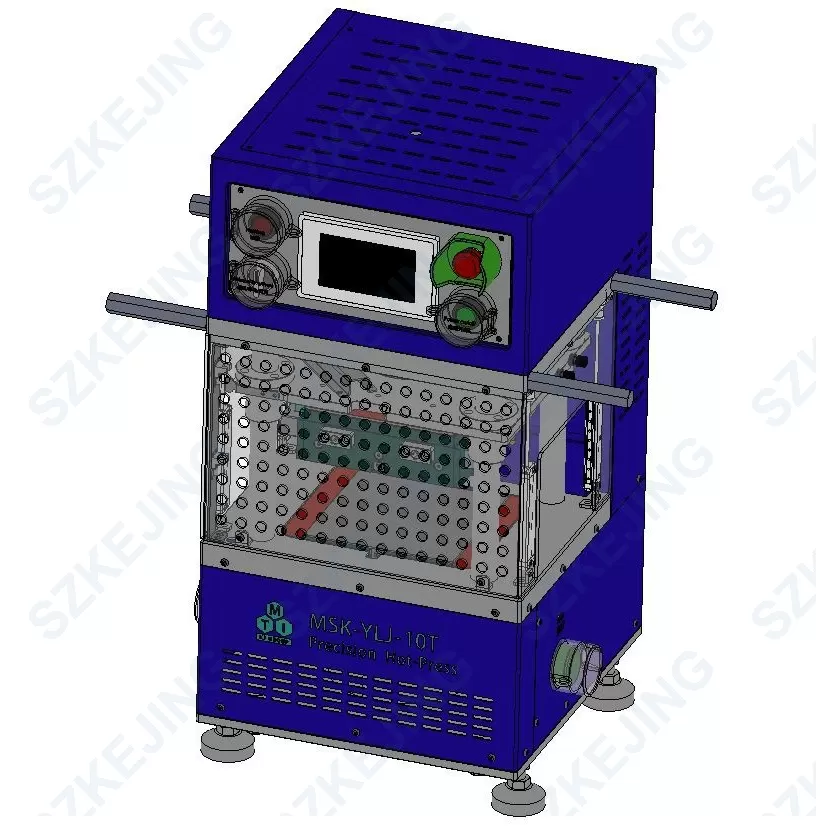 Desktop Precision Flat Hot Press - MSK-YLJ-10T