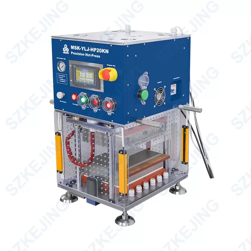 20KN Hot-Press (260×160 mm) for Pouch Cell SEI Formation - MSK-YLJ-HP20KN